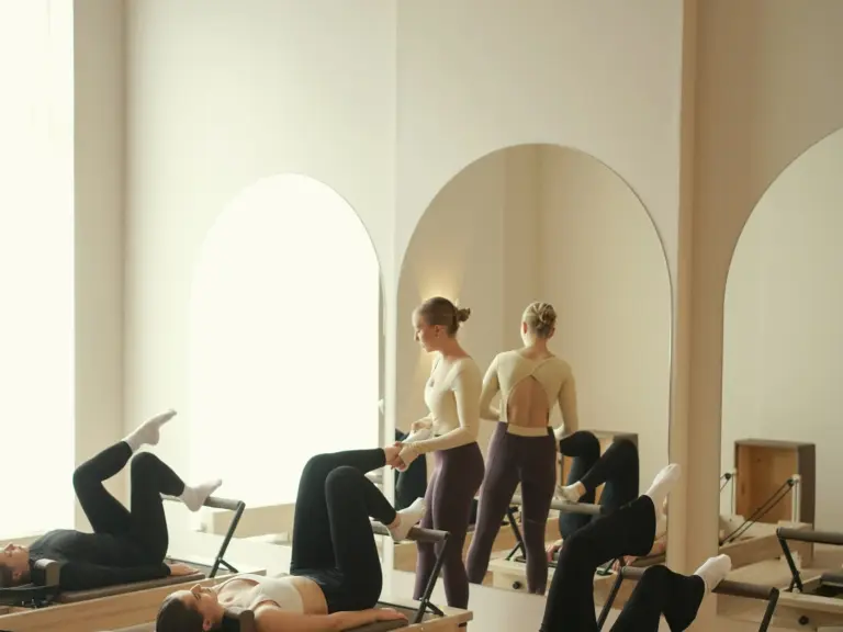 Pilates su reformeriu mažose grupėse – Eglė Stankevičiūtė